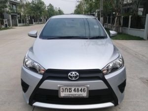 ขาย​ Toyota​ Yaris​ 1.2J ปี​ 2014 รถมือเดียว เกียร์ออโต้  ไมล์ใช้น้อย​ 70,000 Km